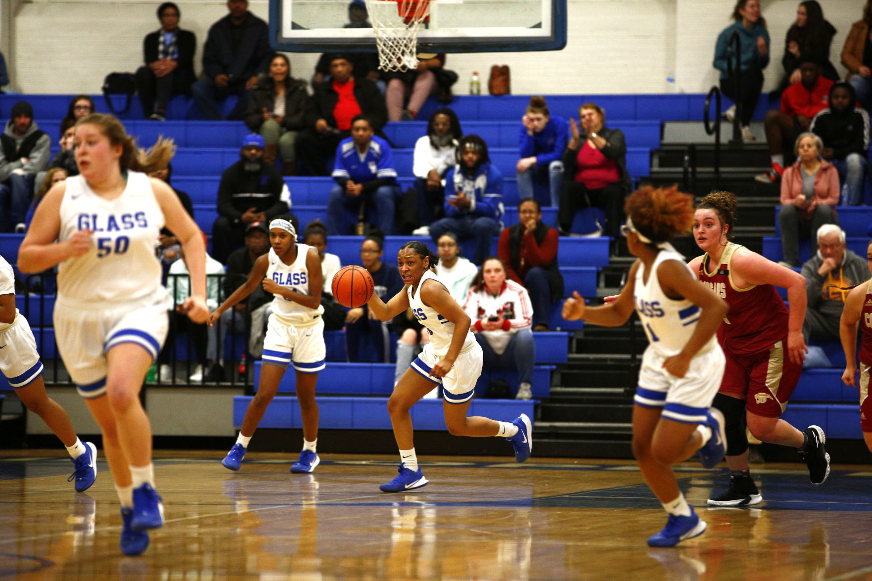 Region 4D girls basketball championship game 8
